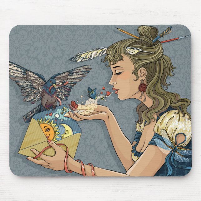 Love letter mouse pad (Front)