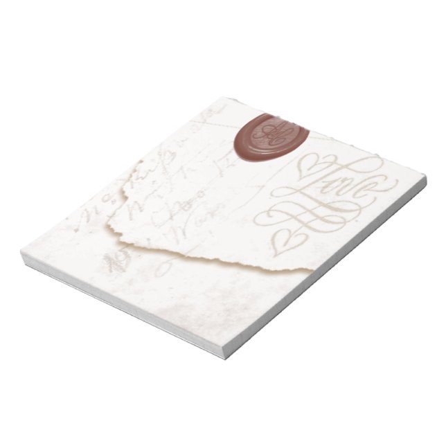 Love Letter Notepad (Rotated)