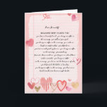 Love Letter | Reasons I Love You Valentine's Day Card<br><div class="desc">Fun, modern "Happy Valentine's Day" card featuring cute "Reasons I Love You" love letter, hearts and your own photo. Add your choice of personalisation. A perfect card to let your other half know how much you love them! Add your custom wording to this design by using the "Edit this design...</div>
