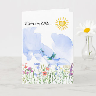 Love letter to me or someone who needs reassurance card