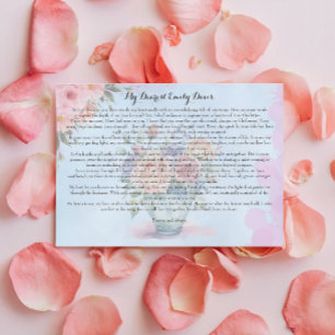 Love Letter to My Wife Card