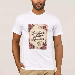 love letters and sweet memories T-Shirt