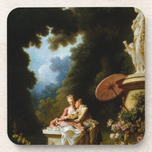 Love Letters by Jean Honore Fragonard Coaster
