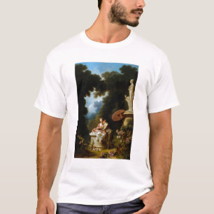 Love Letters by Jean Honore Fragonard T-Shirt