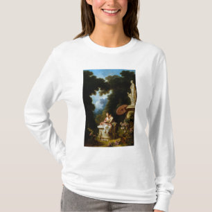 Love Letters by Jean Honore Fragonard T-Shirt