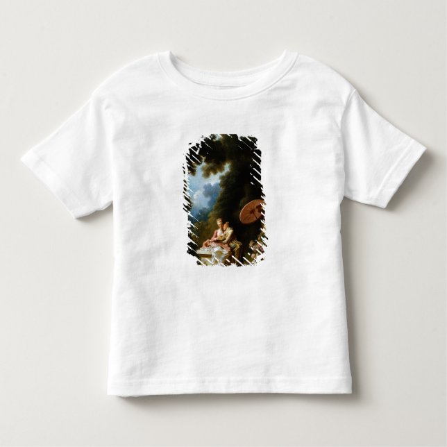 Love Letters by Jean Honore Fragonard Toddler T-Shirt (Front)