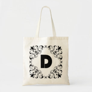 Love Letters "D" Tote Bag