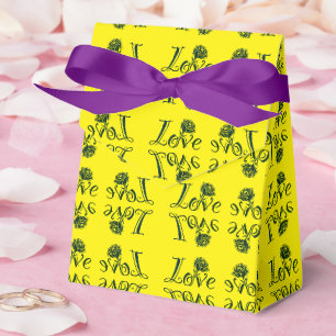 Love Letters: Fusion of Typography and Nature Favour Box