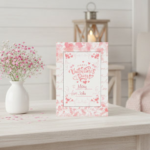 Love Letters in Bloom: Personalise Your Valentine Holiday Card