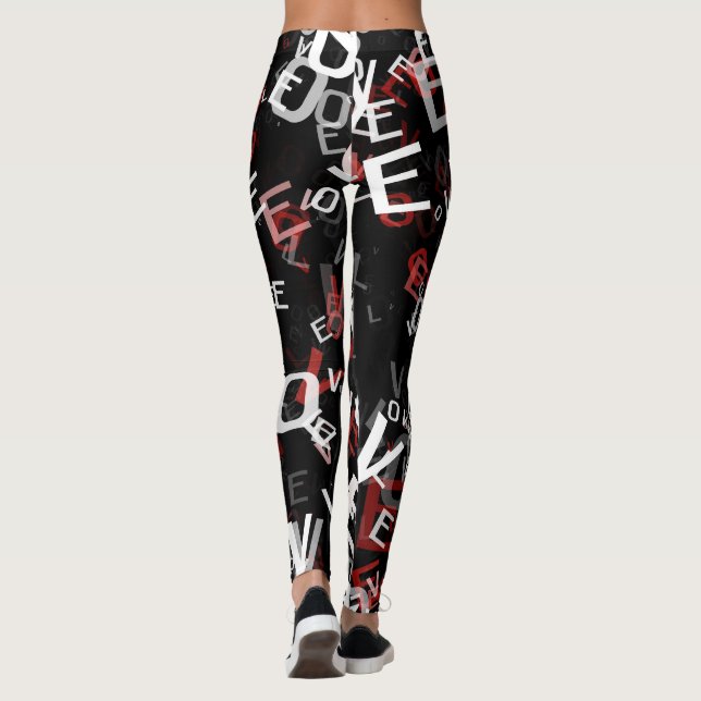 Love Letters Leggings (Back)