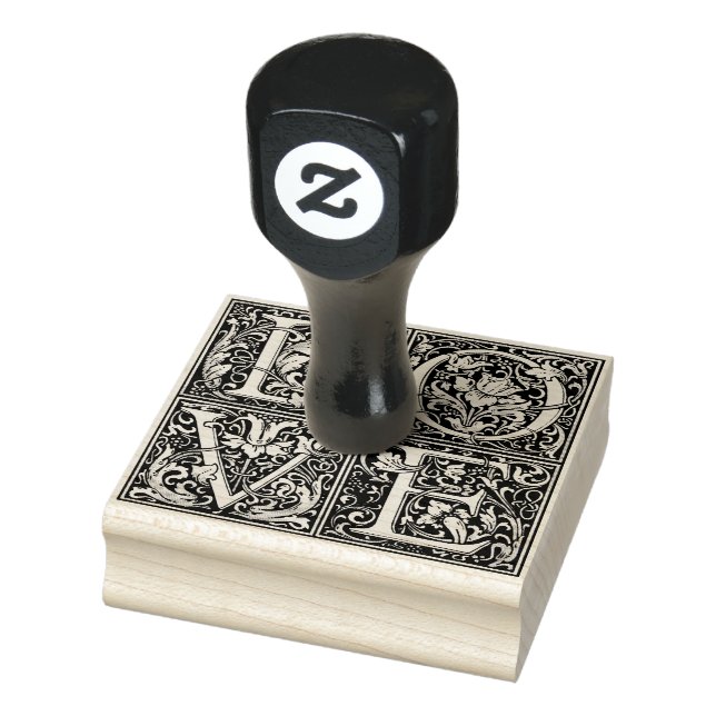 LOVE Letters Rubber Stamp (Stamp)