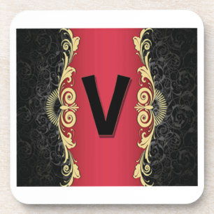 Love Letters "V" Coaster