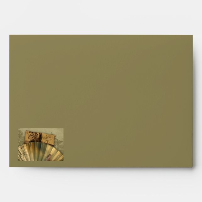 Love Letters Valentine Envelope (Front)