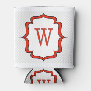Love Letters "W" Can Cooler