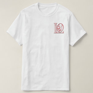 Love Letters With Hearts by Shirley Taylor T-Shirt