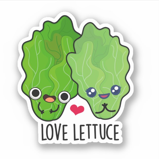 Love Lettuce Funny Veggie Pun  (Front)