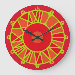 LOVE LEX CLASSIC NEW COLORS BY MASANSER LARGE CLOCK