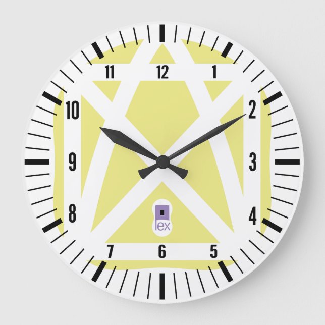 LOVE ?LEX PSTAN BY MASANSER PIXELAT LARGE CLOCK (Front)