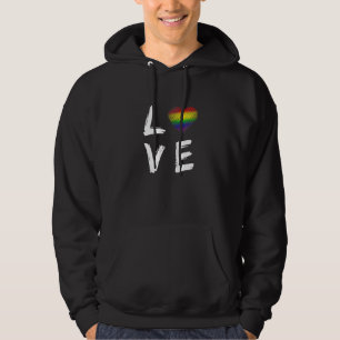 Love Lgbt Pride Gay Lesbian For Men Women Hoodie
