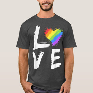 Love LGBT  Pride Gay Lesbian Gifts  T-Shirt