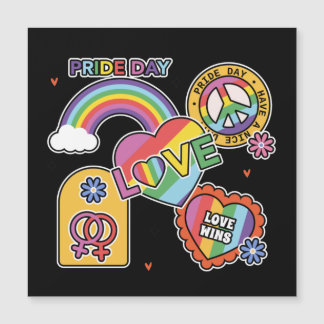 Love. LGBT+Pride. Pride day. Rainbow love. Card