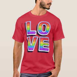 Love LGBT Rainbow Gay Pride Month T-Shirt