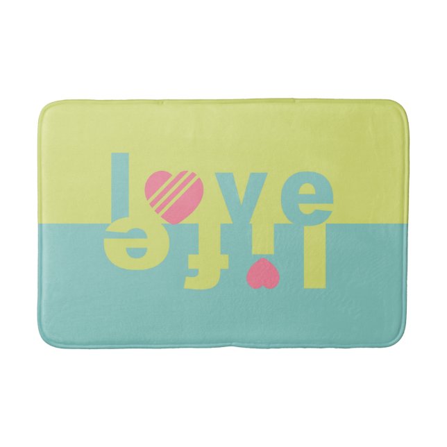 Love / Life bath mats (Front)