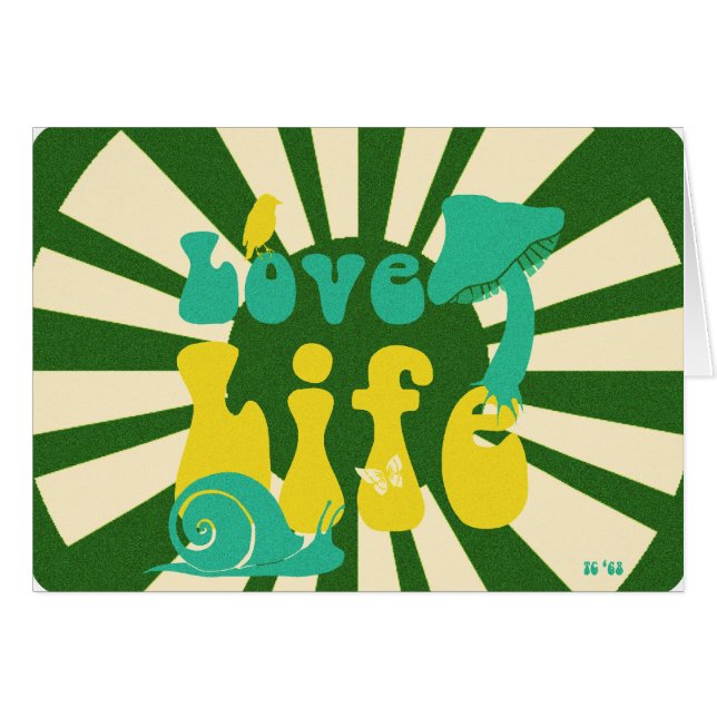 Love Life Card (Front Horizontal)
