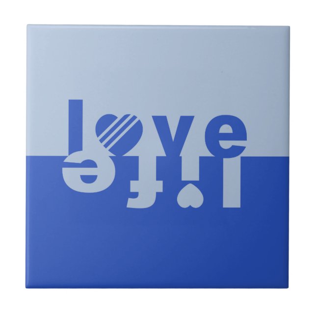 LOVE LIFE ceramic tiles (Front)