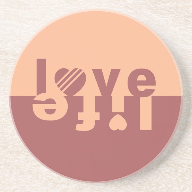 LOVE LIFE coaster (Front)