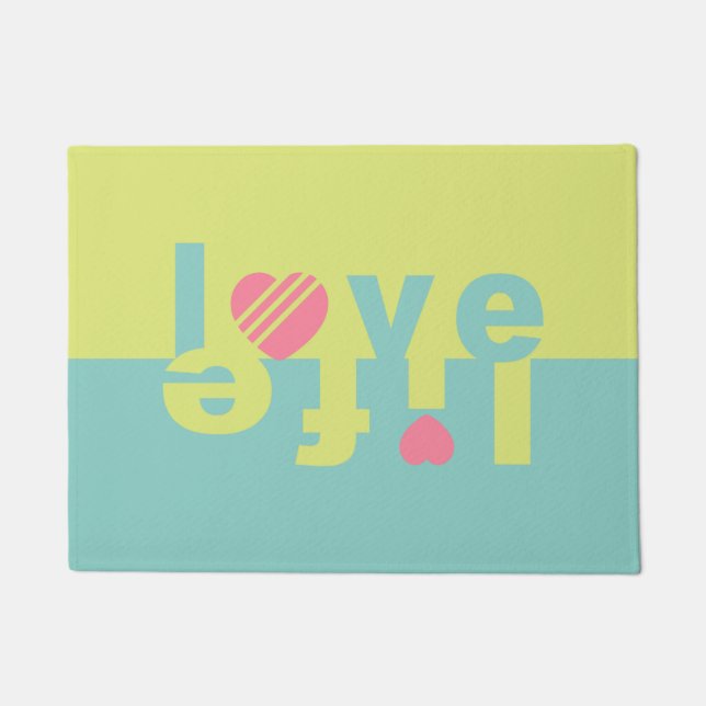 Love / Life door mats (Front)