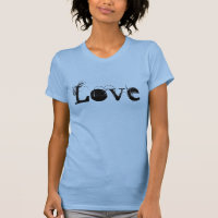 Love Life In Pale Blue And Black