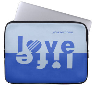 LOVE LIFE laptop sleeves