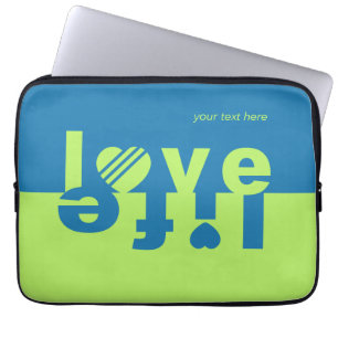 LOVE LIFE laptop sleeves