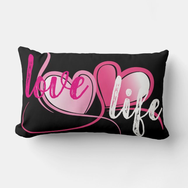 LOVE LIFE LUMBAR CUSHION (Front)