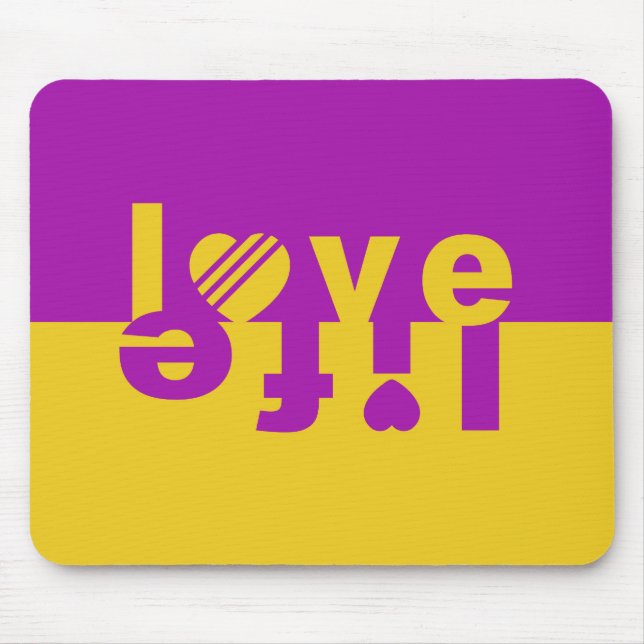LOVE LIFE mousepad (Front)
