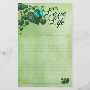 Love life stationery
