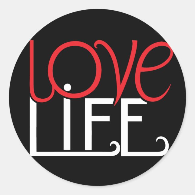 Love Life Sticker (Front)