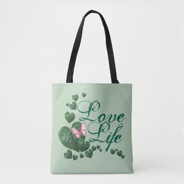 Love life tote bag (Front)