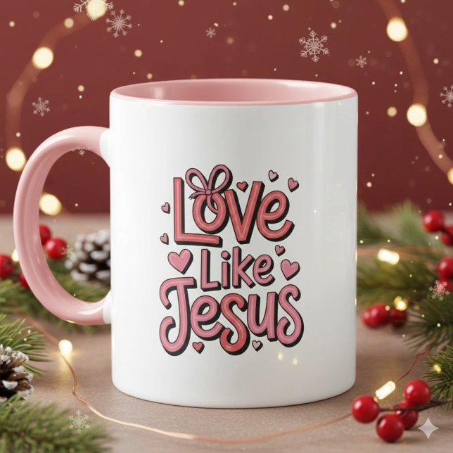 Love Like Jesus Christian 11 oz Coffee Mug (Creator Uploaded)
