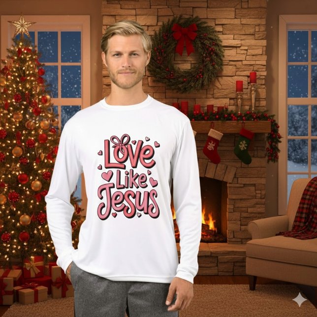 Love Like Jesus Christian Men’s Tshirt (Creator Uploaded)