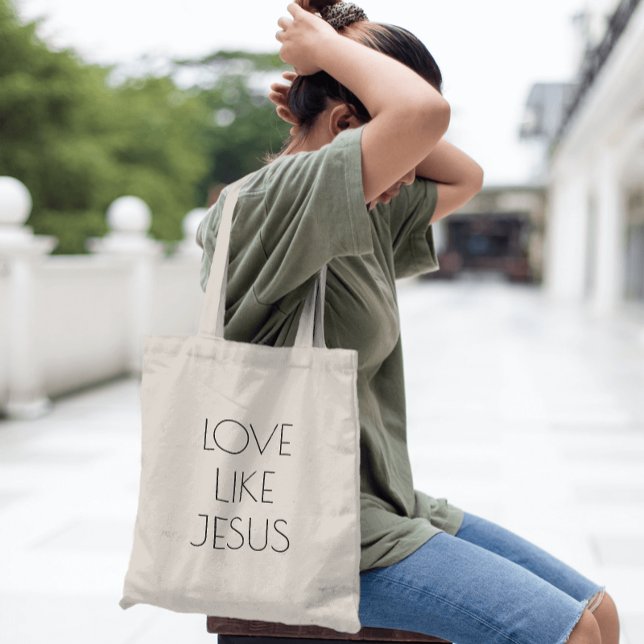 Love Like Jesus Church Tote Bag (Creator Uploaded)