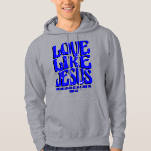 Love Like Jesus Retro Hoodie