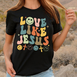 Love Like Jesus Shirt, Comfort Colors, Trendy T-Shirt
