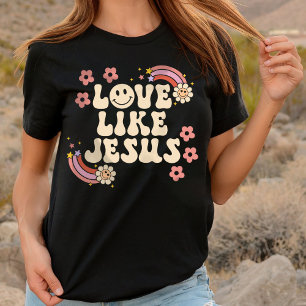 Love Like Jesus Shirt, Comfort Colours, Trendy T-Shirt