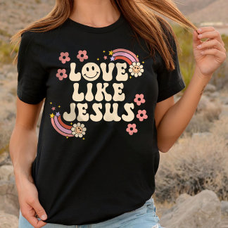 Love Like Jesus Shirt, Comfort Colours, Trendy T-Shirt