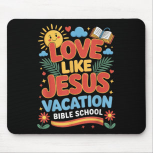 Love Like Jesus Vacation Bible School Vbs 2025 Chr Mouse Pad