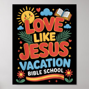 Love Like Jesus Vacation Bible School Vbs 2025 Chr Poster