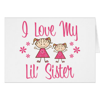 Love Lil Sister Pink Girls