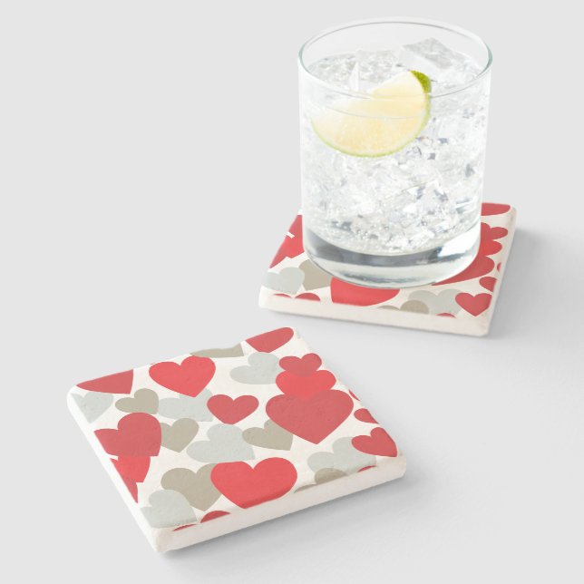 Love Limestone Coaster (Side)